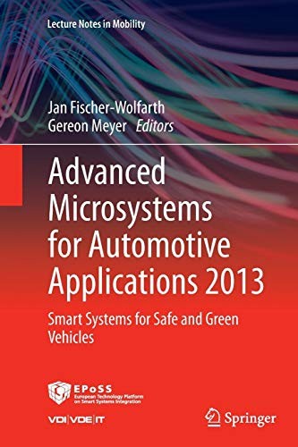 Cover for Advanced Microsystems for Automotive Applications 2013
