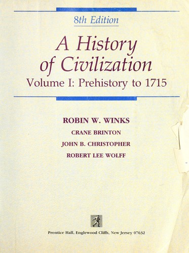 Cover for A History of Civilization