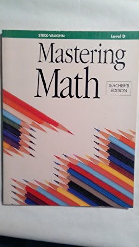 Cover for Mastering Math Workbook