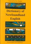 Cover for Dictionary of Newfoundland English