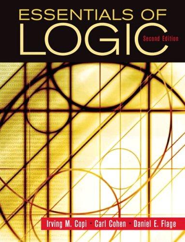 Cover for Essentials of Logic