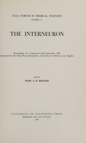 Cover for The Interneuron