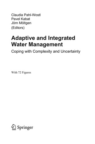 Cover for Adaptive and integrated water management