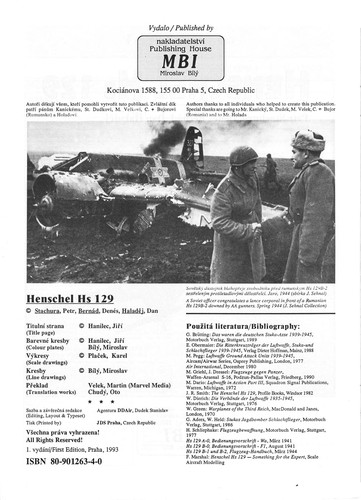 Cover for Henschel Hs 129