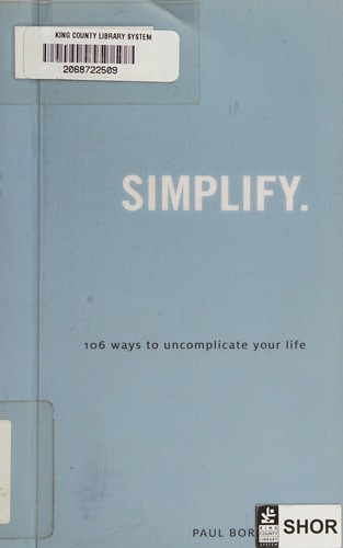 Cover for Simplify
