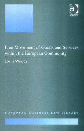Cover for Free movement of goods and services within the European Community