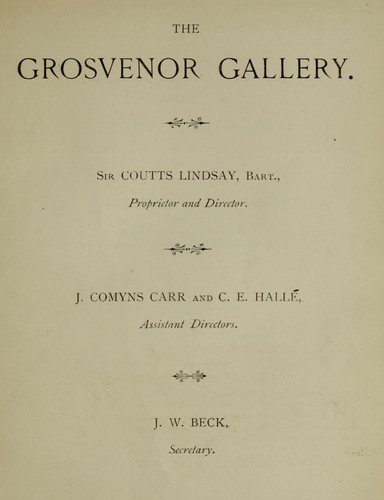 Cover for Exhibition of the works of Sir Anthony Van Dyck