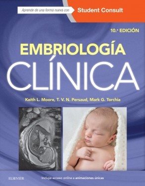 Cover for Embriología clínica.