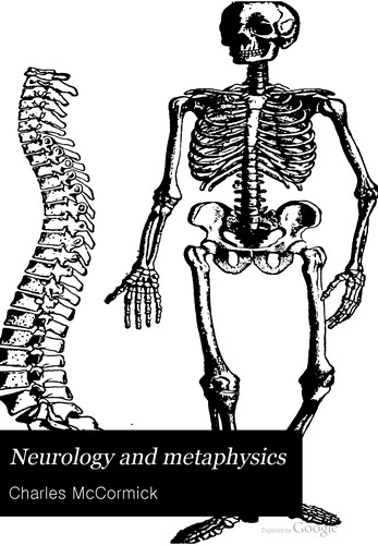Cover for Neurology and metaphysics