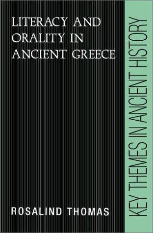 Cover for Literacy and orality in ancient Greece