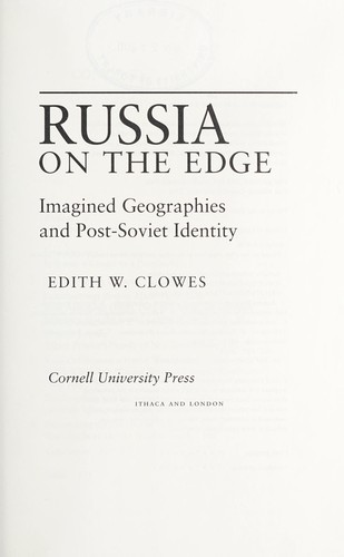 Cover for Russia on the edge