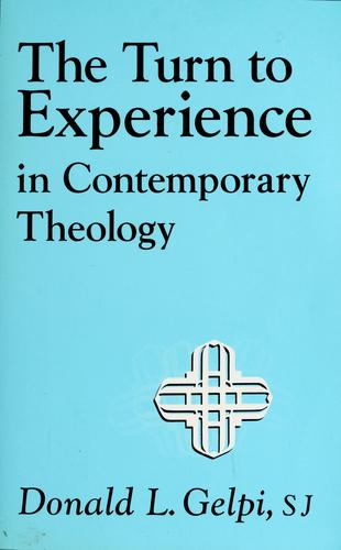 Cover for The turn to experience in contemporary theology