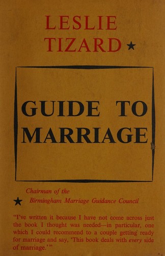 Cover for Guide to marriage