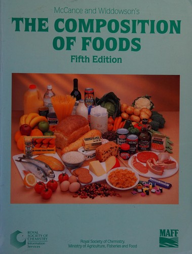 Cover for McCance and Widdowson's the composition of foods.