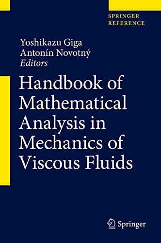 Cover for Handbook of Mathematical Analysis in Mechanics of Viscous Fluids