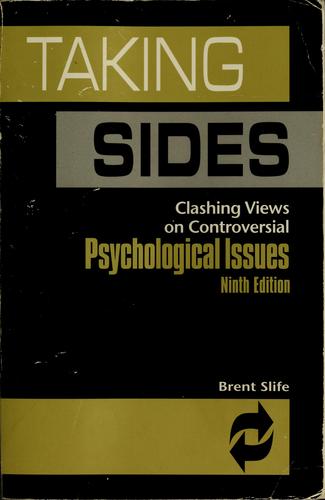 Cover for Taking sides