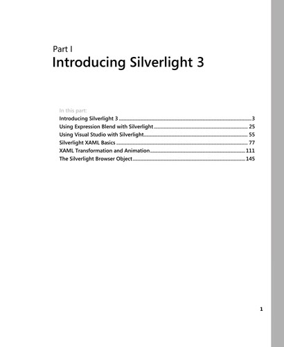 Cover for Introducing Microsoft Silverlight 3
