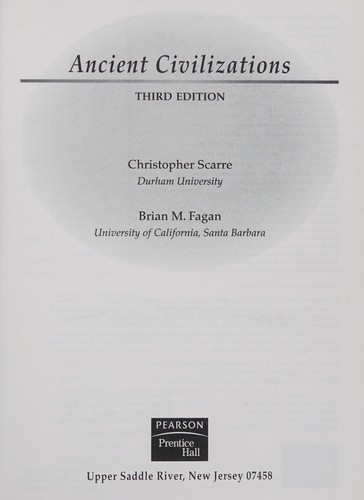 Cover for Ancient civilizations