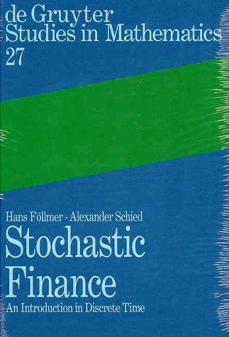 Cover for Stochastic Finance
