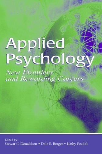 Cover for Applied Psychology