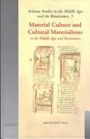 Cover for Material culture and cultural materialisms