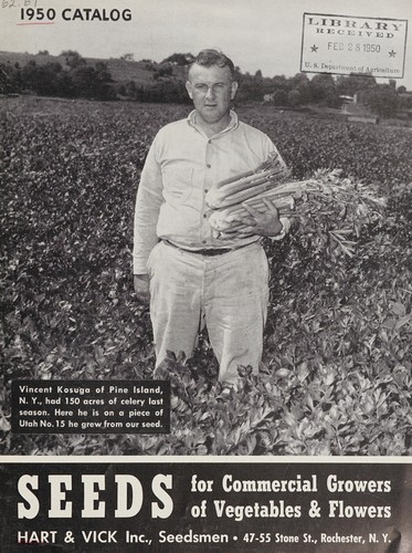 Cover for Seeds for commercial growers of vegetables & flowers