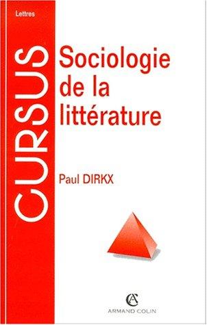 Cover for Sociologie de la littérature