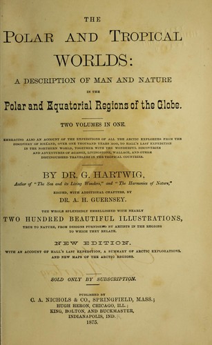 Cover for The polar and tropical worlds