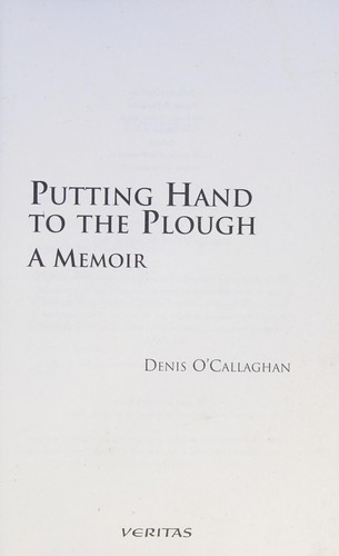 Cover for Putting hand to the plough