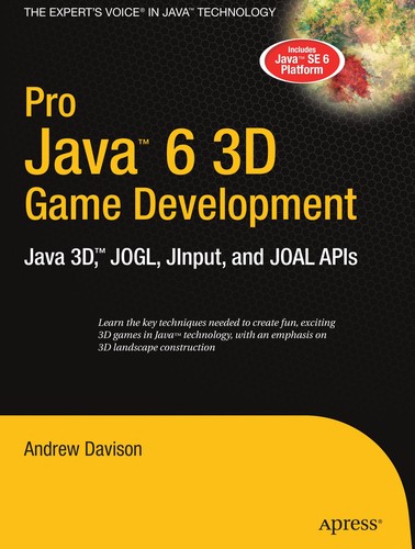 Cover for Pro Java 6 3D game development