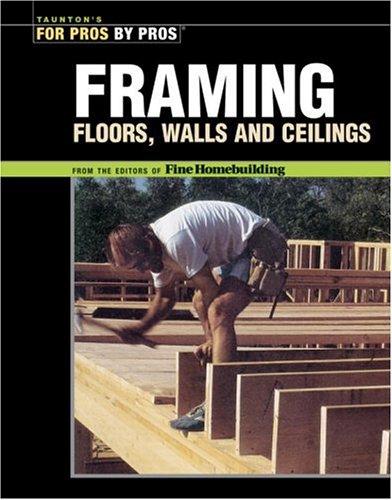 Cover for Framing--floors, walls, ceilings
