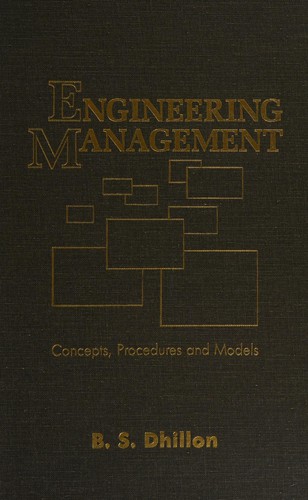 Cover for Engineering management