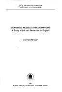 Cover for Meanings, models, and metaphors