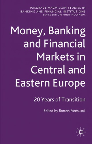 Cover for Money, banking and financial markets in Central and Eastern Europe