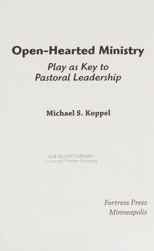 Cover for Open-hearted ministry