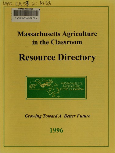 Cover for Massachusetts agriculture in the classroom
