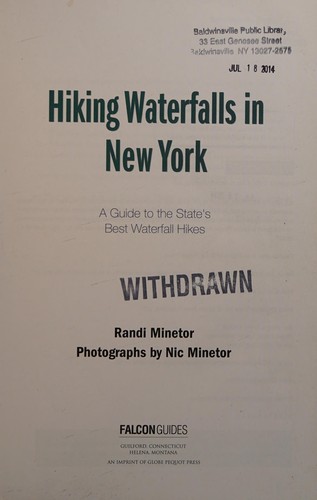 Cover for Hiking waterfalls in New York