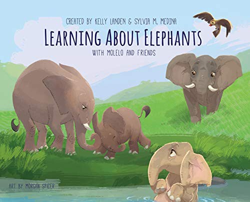Cover for Learning About Elephants - Hardback