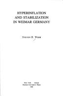 Cover for Hyperinflation and stabilization in Weimar Germany