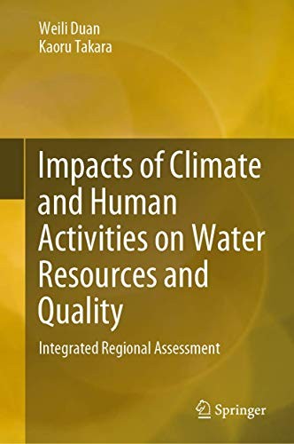 Cover for Impacts of Climate and Human Activities on Water Resources and Quality
