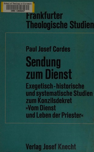 Cover for Sendung zum Dienst