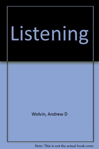 Cover for Listening