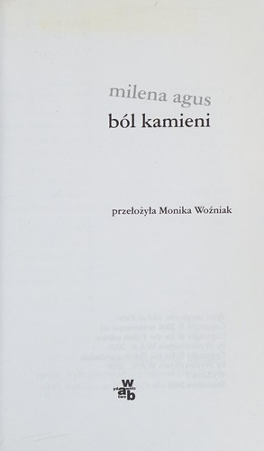 Cover for Ból kamieni