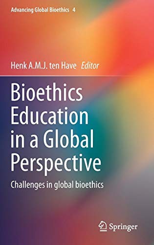 Cover for Bioethics Education in a Global Perspective