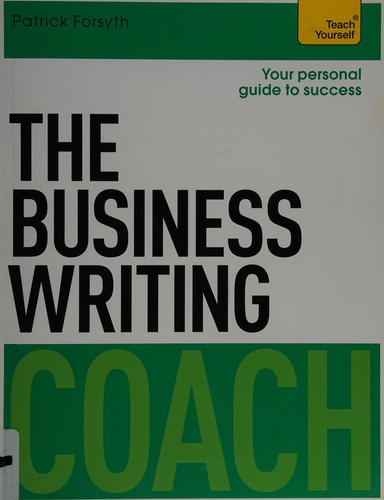 Cover for Business Writing Coach