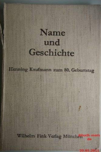Cover for Name und Geschichte
