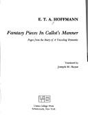 Cover for Fantasy Pieces in Callot's Manner