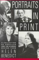 Cover for Portraits in print