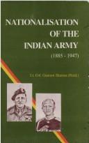 Cover for Nationalisation of the Indian army, 1885-1947