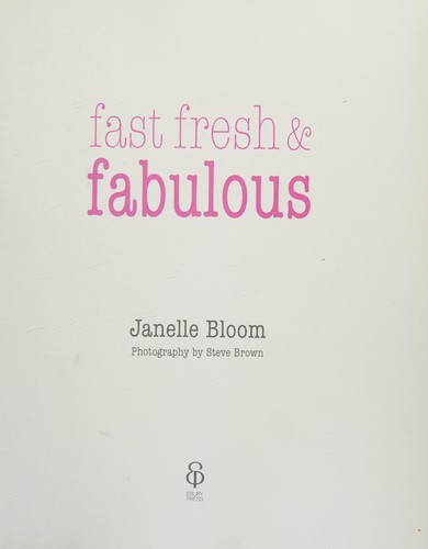 Cover for Fast fresh & fabulous